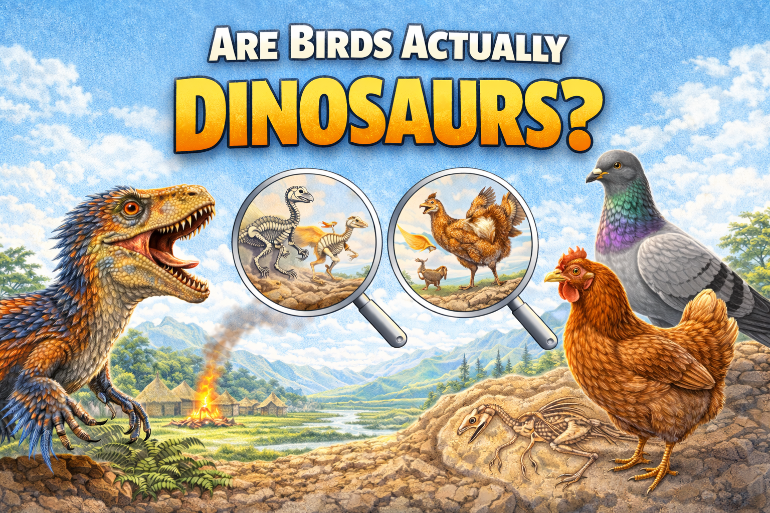 Are Birds Actually Dinosaurs?