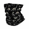 Dinosaur Fossil Print Neck Scarf