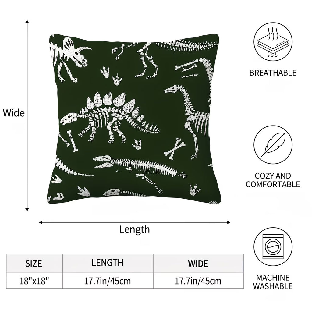 Dinosaur Fossil Cushion Cover