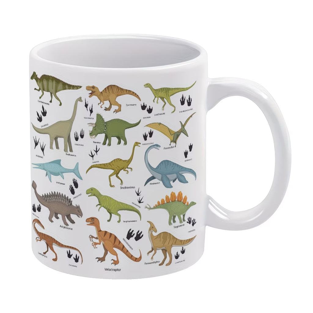 Dinosaur Design 11oz Ceramic Mug